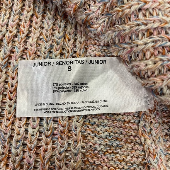 Ella Moss Sleeveless Knit Top Sweater Rosey Small Pink Long Vest Crewneck - Picture 8 of 12